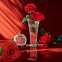3 x Red Acrylic Heart, 120Pcs Heart Gems Reusable Love Heart Ornaments 0.9 Inch Translucent Hearts Shaped Crystal Gems for Vase Filler DIY Crafts Table Scatter Home Wedding Birthday Decorations