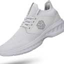 Mens Slip On Walking Shoes Non Slip Running Shoes Breathable Workout Shoes Lightweight Gym Sneakers (9.5)