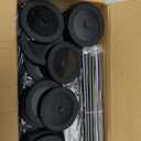 30 Pack Black Plastic Cups with Lids and Straws, 24oz Cups
Disposable Plastic Tumblers, Iced Coffee Cups, Travel Mug Cups for Juices, Birthday, Bachelorette Party and Wedding