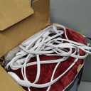 Bedsure Electric Blanket Queen Size - Dual Control Heated Blanket Queen, Fast Heating with 10 Time Settings & 10 Heat Settings, Warm Gift for Grandma (84x90 inches, Burgundy)