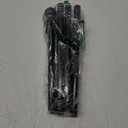 Barcetine Black Flag Poles for Outside House - 5ft Tangle Free Flag Pole for House,Heavy Duty Metal Flagpole,Outdoor Flagpoles Residential for Porch,Fence (Without Bracket)