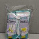 50/100 Pack KF94 Face_Covers, Color MskBlack Msk4-Layer Msk outdoor Daily Use