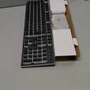 RedThunder K10 Wireless Gaming Keyboard and Mouse Combo, RGB Backlit Rechargeable 3800mAh Battery, Mechanical Feel Anti-ghosting Keyboard with Pudding Keycaps + 7D 3200DPI Mice for PC Gamer (Black)