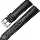 Genuine Leather Watch Band Hand-Stitched Texture Padded Italian Leather Strap Quick Release 12mm 13mm 14mm 15mm 16mm 17mm 18mm 19mm 20mm 21mm 22mm 23mm 24mm Replacement Band for Women Men