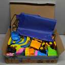FHOZGECY Beach Toys, Sand Toys for Kids Boys and Girls with 4 Beach Construction Vehicles, 4 Collapsible Bucket, Sand Castle Building Kit, Sand Molds, Mesh Bag, Outdoor Toys for Kids Ages 4-8