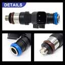 HiSport 0280158055 Fuel Injectors 6PCS Compatible with Ford Explorer Mustang Ranger,Replacement for Land Rover Mercury Mountaineer 4.0L V6 2005-2011