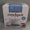Crock-Pot Designer Series 7qt Slow Cooker with Bonus Little Dipper Mushroom: 4 Settings, Stoneware, Stainless Steel, Keep Warm