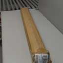 Bamboo Blinds Cordless Roman Shades, Blackout Window Blinds Custom Natural 100% Linen Bamboo Shades for Windows, Color 12