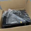 Farberware 1.1 Cu. Ft. Countertop Microwave Oven  1000 Watts Power, Auto Cook Settings, Defrost, Easy Clean and Child Safety Lock - Stainless and Black