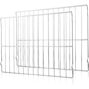 [Upgraded] Range Oven Rack 316496201 for Frigidaire Range/Stove, 24-3/16 x 16 Inches, Replaces 316496202, 316496207, AP4040129, PS1765356 (2 Pack)