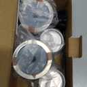 Reusable k Cup Coffee Filters,Universal stainless steel Refillable k Cups Filter Use for K 2.0 and 1.0 Coffee Makers-brewers (4pack)