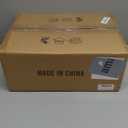 3-Light Black Bathroom Light Fixtures, Vanity Lights for Bathroom Mirror Lamp with Milky White Square Glass Shade, Modern Wall Sconce Light Kitchen Light Fixtures Led Vanity - E26 Base