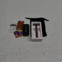 Razors for Men, Dual-Blade Safety Razor with Pivoting Head, Reusable Metal Shaving Razor, with 10 Double Edge Blades, Smooth Close Shave, Matte Black