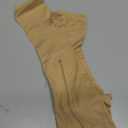 Ailaka Medical Compression Socks with Zipper, Knee High 15-20 mmHg Compression Socks for Women Men, Open Toe Support Socks for Varicose Veins, Edema, Recovery, Pregnant, Nurse (X-Large (1 Pair), Beige)