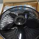 Lasko Oscillating Cyclone Pedestal Fan, Adjustable Height, Timer, Remote Control, 3 Speeds, for Bedroom, Living Room, Home Office, 18", Black, 1843