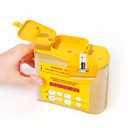 Needle Hub Cutter, Disposal Sharps Container for Cutting and Storege of Needle Hub L (M)