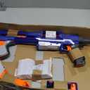 NERF Rampage N-Strike Elite Toy Blaster with 25 Dart Drum Slam Fire for Kids, Teens, & Adults, Large