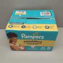 Pampers Swaddlers Diapers, Size 0 (up to 10 lbs), 84 Count, Absorbent, Keeps Baby Dry and Comfortable, Skin Safe Disposable Baby Diaper 