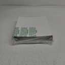 SUNEE 3 Ring Binder 2 Inch 2 Pack, Clear View Three Ring PVC-Free (Fit 8.5x11 Inches) for School or Office Supplies, White