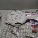 Tidy Tot Baby Bib & Tray Kit Mess Proof Long Sleeve Smock Attaches to Feeding Mat Waterproof Bib – Machine Washable. Fits Babies and Toddlers 624 months Grey, 1 Pack