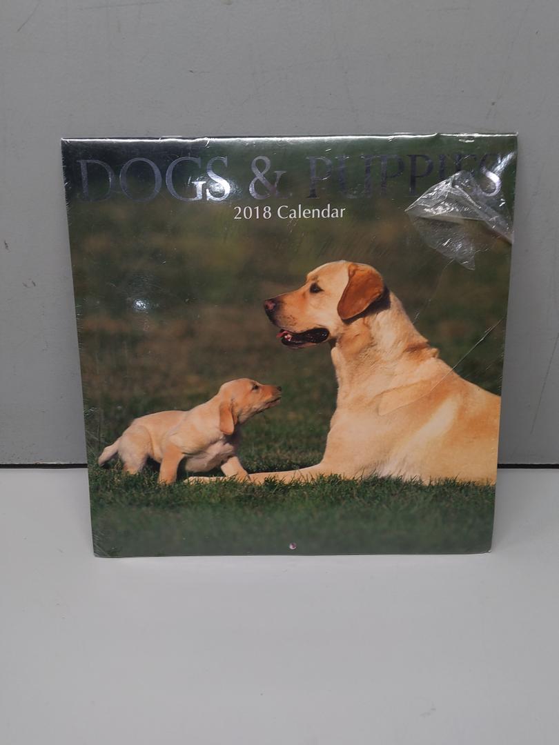 Golden Retriever Dogs & Puppies 16-Month 2018 Calendar