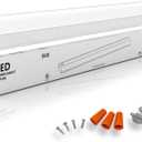 Hardwired LED Under Cabinet Task Lighting - 20 Watt, 36", Dimmable, CRI>90, 2700K (Soft White), Wide Body, Long Lasting Metal Base with Frost Lens