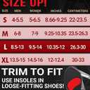 CRUVHEAL Work Pro Comfort Insoles - Shock Absorption - Low Arch - Cushioning Anti Fatigue Shoe Insert Men Women - Non-Slip - Soft Comfortable Work Boot Insoles - Foot Pain Relief (L, Black)