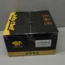 JOLLY CHEF 16 Pack 12oz Gold Plastic Wine Glasses Stemless, Disposable Wine Cupsty, Disposable Plastic Wine Cups for Party, Halloween, Christmas, Thanksgiving