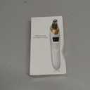 2026 Pore Vacuum, USB Rechargeable Blackhead Remover Vacuum,3 Levels Adjustable Pore Vacuum Blackhead Remover, with 5 Suction Power,6 Probes,Face Vacuum Pore Cleanser for Women & Men-White