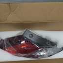 Tail Light Assembly Compatible With 2016-2021 Honda Civic Sedan- Bulb Included (Left Driver Side), Replace 33550-TBA-A01 HO2804110