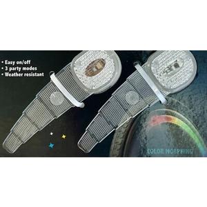 Bike Party Multicolor Spoke Light Set, Clear