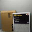 Filtrete 20x25x1 AC Furnace Air Filter, MERV 12, MPR 1500, CERTIFIED asthma & allergy friendly, 3 Month Pleated 1-Inch Electrostatic Air Cleaning Filter, 2-Pack (Actual Size 19.719x24.688x0.78 in)