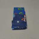 2 Pcs Dinosaurs Nap Mat Cover for Boys Girls Sewn in Flap Design Blue Sleeping Kids Astronauts Nap Mat Covers Soft Microfiber Cot Sheet for Preschool Kindergarten Toddler Daycare (Fit 48" x 24" Mat)