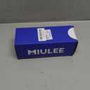 MIULEE Pack of 2 Spring Light Green Couch Throw Pillow Covers 18x18 Inch Soft Chenille Pillow Covers for Sofa Living Room Solid Dyed Pillow Cases