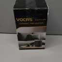 Small Portable Space Heater for Indoor Use - VOCRS 1500W PTC Electric Heater with Thermostat, Remote Control, 12H Timer, Eco and Fan Mode, Rapid and Safe Heating for Bedroom, Office