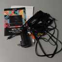 17.5" Portable DVD Player with 15.6" Large HD Screen, 6 Hours Rechargeable Battery, Support USB/SD Card/Sync TV and Multiple Disc Formats, High Volume Speaker, Black