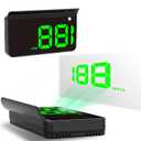 Heads up Display for Cars, Car HUD, GPS Speedometer,Head up Display for Car
USB(5V) Plug & Play,Automatic Brightness Adjustment,Large Font Display,Compatible for Most Cars with USB Ports