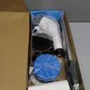 Electric Spin Scrubber Upgraded Battery with Extra-Long Runtime, IPX7 Waterproof Power Cleaner with 7 Brush Heads, 2 Speeds Adjustable Long Handle for Bathroom, Floor, Shower, Tile & Kitchen Cleaning (White)