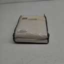 INOVADAY 100% Blackout Curtains for Bedroom, Thermal Black Out Curtains 84 Inch Long, Back Tab/Rod Pocket Linen Blackout Drapes, Room Darkening Drapes for Living Room, 52''W x 84''L, Cream