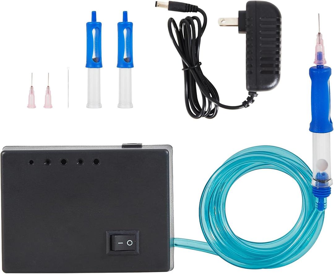 Hearing Aid Vacuum Cleaner - Consumer Hearing Aid Cleaner Kit for Cleaning Hearing Aid Inside, Filters, Tubes, Earbuds, Headphones, in-Ear Monitors