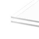 KAITELA Clear Acrylic Sheet 12" x 12" Cast Plexiglass Square 1/4" Thick (6mm) for Craft Projects, Wedding Sign, Laser Cutting, Engraving, Home Decor, Pack of 2