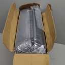 5-Step Dog Stairs and Ramp for High Bed, Non-Slip Sturdy Pet Steps for Small Dogs and Cats,22.2" H,Grey