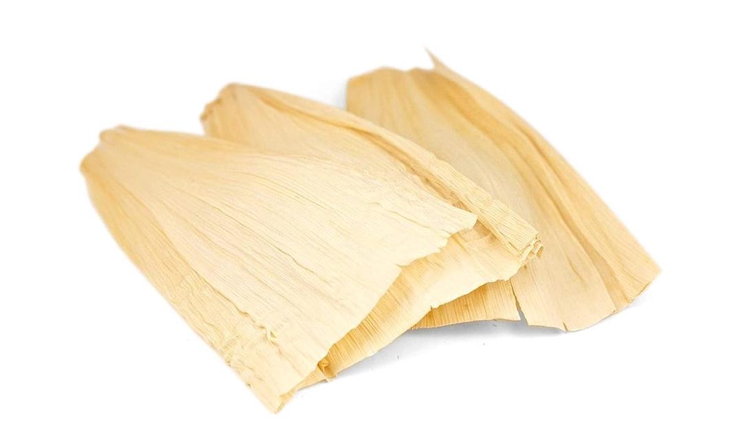 65 count bag Dried Corn Husk Wrappers- Used for Tamales or steaming other foods- Also great for crafts- Country Creek LLC. (EXP 07/28/26)
