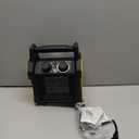 Buyplus Outdoor Heater, 1500W Patio Heater for Garage, Portable Electric Space Heaters with Overheat Tip-Over Protection, PTC Ceramic Space Heaters for Garage, Greenhouse, Indoor Outdoor Use,Yellow