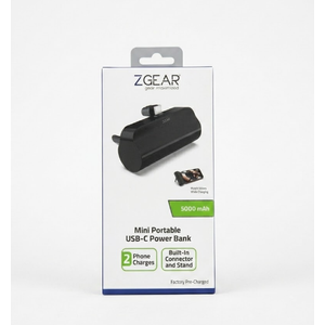 ZGear Mini Portable USB-C Power Bank 5000mAh