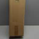 Vintage Floor Candelabra - 41" Tall Antique Gold Candle Holder with Glass Lantern, Rustic Gothic Metal Pillar Stand for Home Decor, Wedding & Event Centerpiece