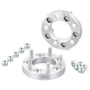 Orion Motor Tech 5x4.5 Wheel Spacers, 1 Inch Spacers with 1/2-20 Studs Compatible with Jeep Wrangler TJ YJ Grand Cherokee Ford Explorer Mustang Ranger, 82.5mm Center Bore Wheel Spacer Kit Set of 2