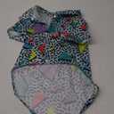 80s Dog Costume Hawaiian Shirts - 90s Halloween Retro Disco Breathable Puppy Outfit for Small Medium Dogs (Green, X-Large)