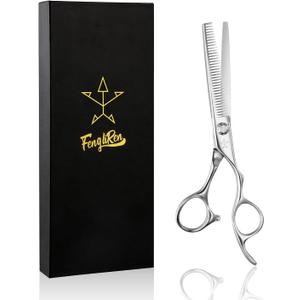High-end Professional Hair Thinning Scissors Hair Cutting Teeth Shears Barber Hairdressing Texturizing Scissor Extremely Very Sharp 6.25 Inch Stainless Steel Alloy For Men,Women,Salon & Home