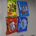 OREO Mini Cookies, CHIPS AHOY! Mini Cookies, SOUR PATCH KIDS Candy & Nutter Butter Bites & Candy Variety Pack, 32 Snack Packs, bbd: 06/25/2026
